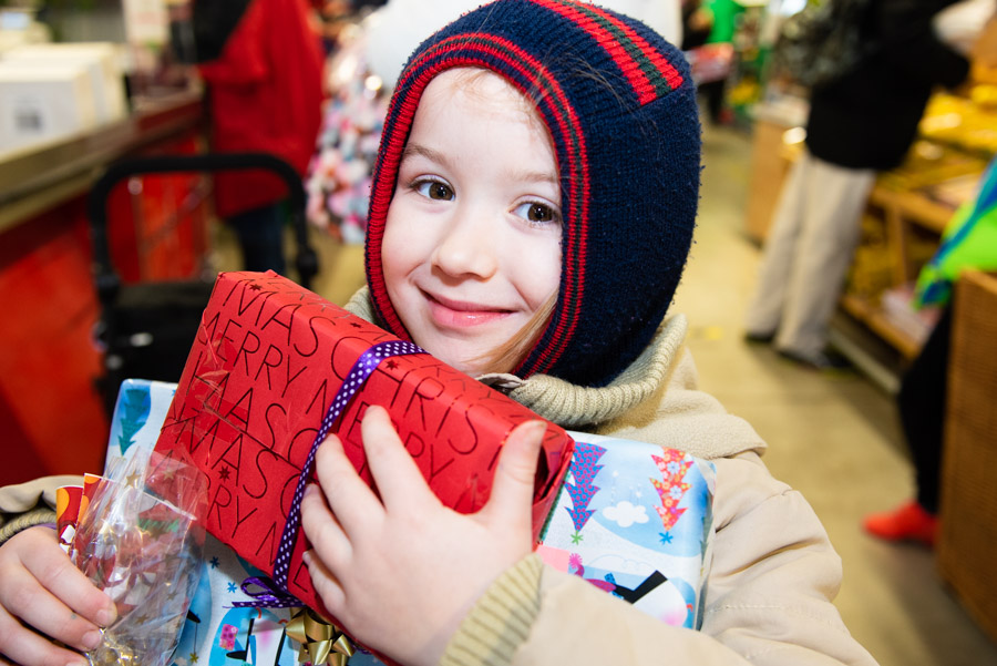 Leuchtende Kinderaugen sind ein wunderbares Geschenk.