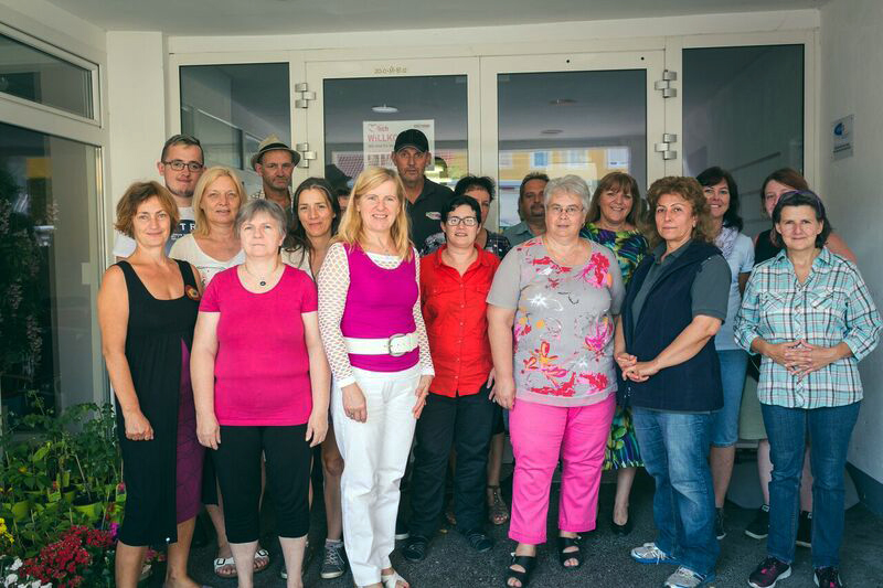 Teamfoto der TeilnehmerInnen (Fotocredit: Kaltenberger)