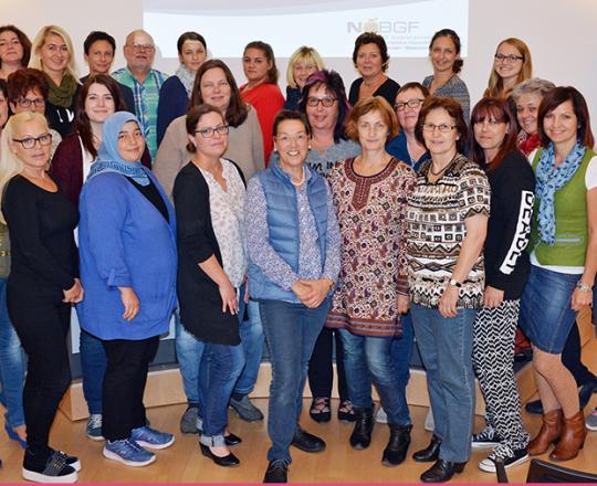 Susanne Kysela und das gesamte SAM NÖ-Team (Fotocredit: Josef Vorlaufer)