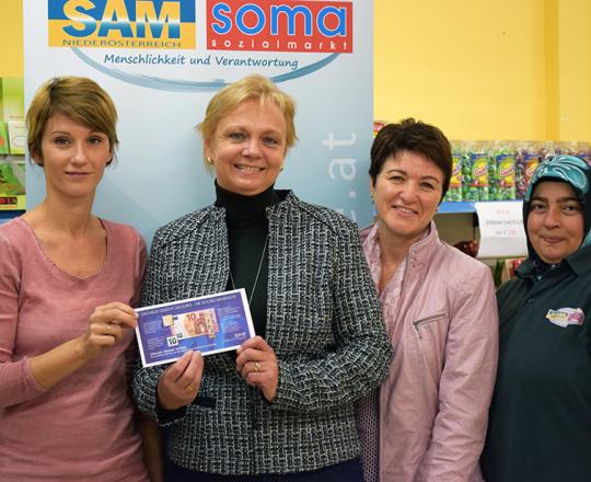Foto von links nach rechts: Julia Maxa, Andrea Kö, Birgit Distel, Nazife Menekse