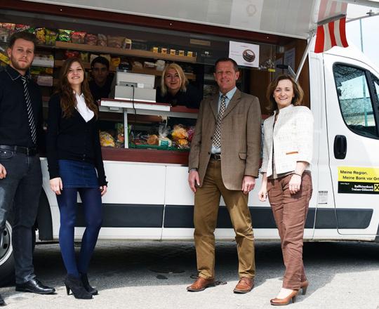 (c) SAM NÖ Raiffeisenbank Traisen-Gölsental sponsert SOMA Mostviertel mobil