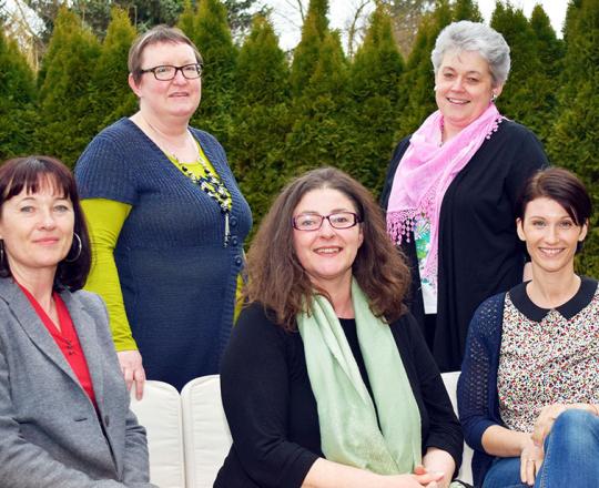 Das Team des SOMA Ternitz: Sigrid Haiden, Melitta Flechl, Manuela Pusker, Barbara Sandhofer und Julia Maxa